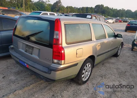 2001 Volvo V70 из США, поврежденный, VIN YV1SW61R312114727